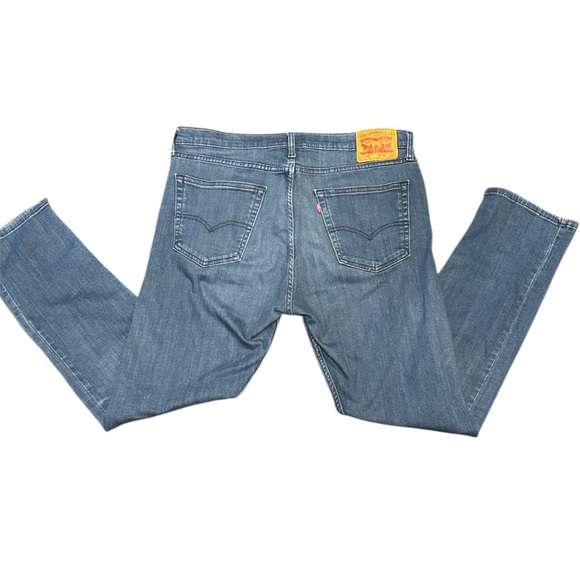 Levi’s 502 Regular Taper Jeans Men’s 36x34 Mid Wash - Picture 3 of 7